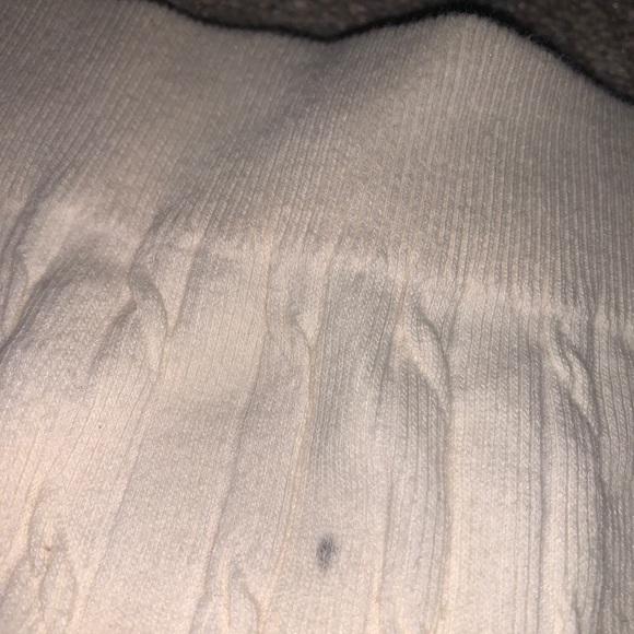 Delias Cream Cable Knit Leggings - Picture 3 of 7